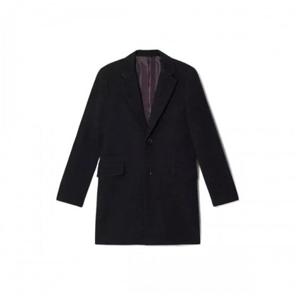 Front - Burton Mens Wool Effect Overcoat