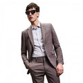 Front - Burton Mens Skinny Suit Jacket