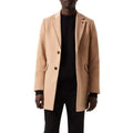Front - Burton Mens 1904 Faux Wool Overcoat
