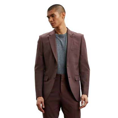 Front - Burton Mens Slim Suit Jacket