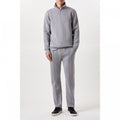 Front - Burton Mens Jersey Piped Jogging Bottoms
