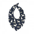 Front - LazyOne Boys Labrador Bandana Bibs (Pack Of 2)