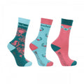 Front - Hy Childrens/Kids Thelwell Collection Trophy Socks (Pack of 3)