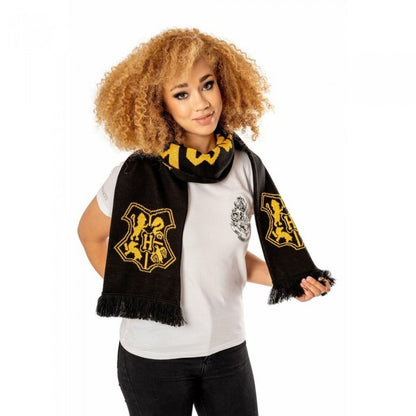 Front - Harry Potter Hogwarts Extra Long Scarf
