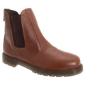 Front - Grafters Mens Pull On Leather Twin Gusset Dealer Boots