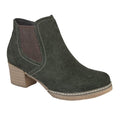 Front - Cipriata Womens/Ladies Monalisa Suede Leather Ankle Boot