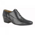 Front - Kensington Mens Plain Vamp Cuban Heel Leather Shoes