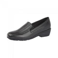 Front - Dr Keller Womens/Ladies Tramline Leather Shoes