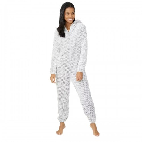 Debenhams Womens/Ladies Elephant Fleece All-In-One Nightwear
