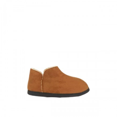 Front - Debenhams Mens Microsuede Slippers