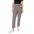 Front - Maine Womens/Ladies Printed Frill Detail Jogging Bottoms
