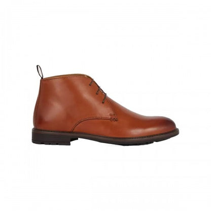 Front - Maine Mens Jensen Leather Chukka Boots
