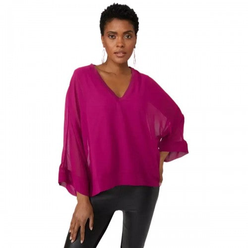 Principles Womens/Ladies Chiffon Batwing Sleeve Top Discounts on