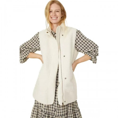 Front - Mantaray Womens/Ladies Borg Gilet