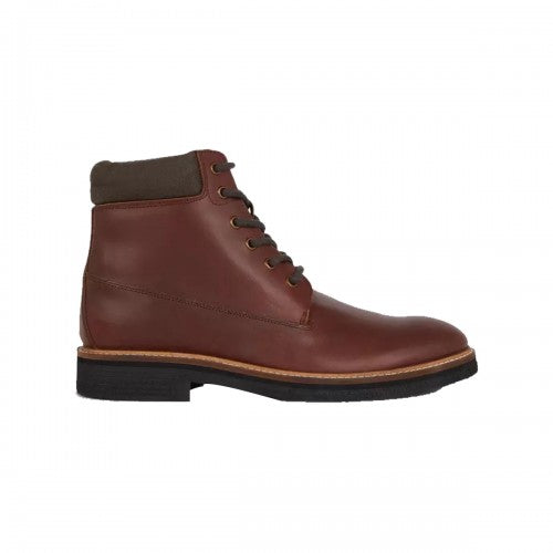 Front - Mantaray Mens Rydal Leather Padded Collar Ankle Boots