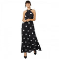 Front - Principles Womens/Ladies Spotted Pleated Maxi Dress