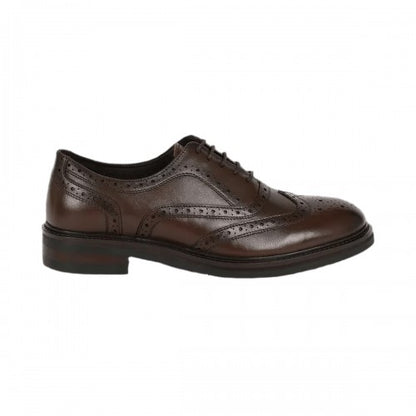 Front - Debenhams Mens Howard Leather Brogues