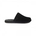 Front - Debenhams Mens Suede Slippers