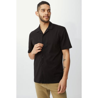 Front - Red Herring Mens Jersey Interlock Stitching Shirt