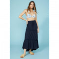 Front - Mantaray Womens/Ladies Tiered Skirt