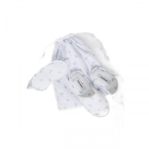Front - Debenhams Womens/Ladies Floral Slippers Set