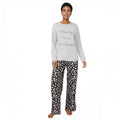 Front - Debenhams Womens/Ladies Ready For The Weekend Petite Pyjama Set