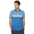 Front - Maine Mens Highlight Stripe Polo Shirt