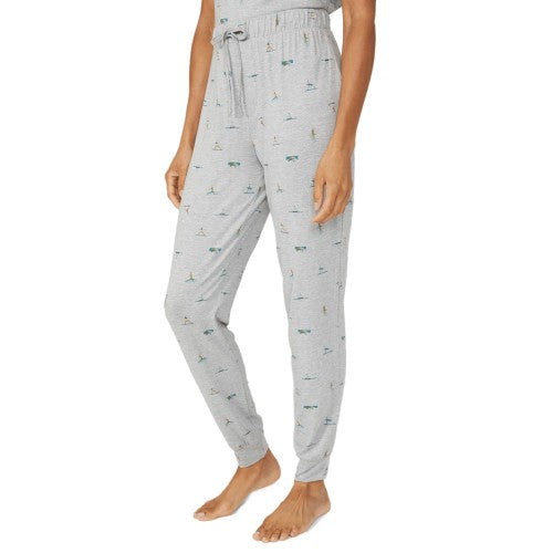 Front - Debenhams Womens/Ladies Rituals All-Over Print Cuffed Lounge Pants