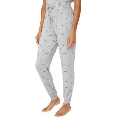 Front - Debenhams Womens/Ladies Rituals All-Over Print Cuffed Lounge Pants