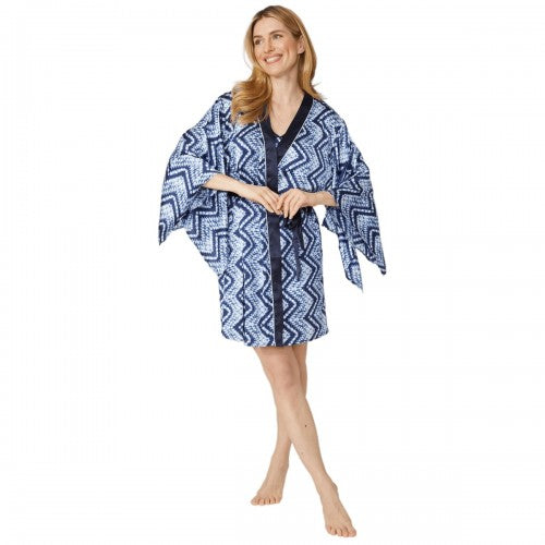 Front - Debenhams Womens/Ladies Satin Midi Dressing Gown