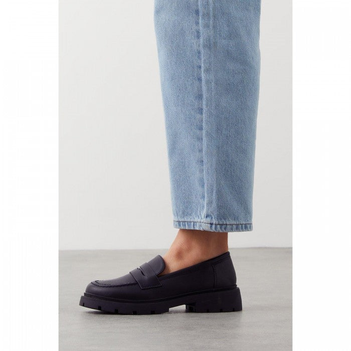 Front - Dorothy Perkins Womens/Ladies Louise Chunky Heel Loafers