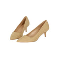 Front - Dorothy Perkins Womens/Ladies Dove Wide Kitten Heel Court Shoes