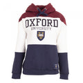 Front - Oxford University Unisex Adults Crest Hoodie
