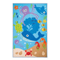 Front - Flair Rugs Childrens/Kids Under The Sea Bedroom Rug