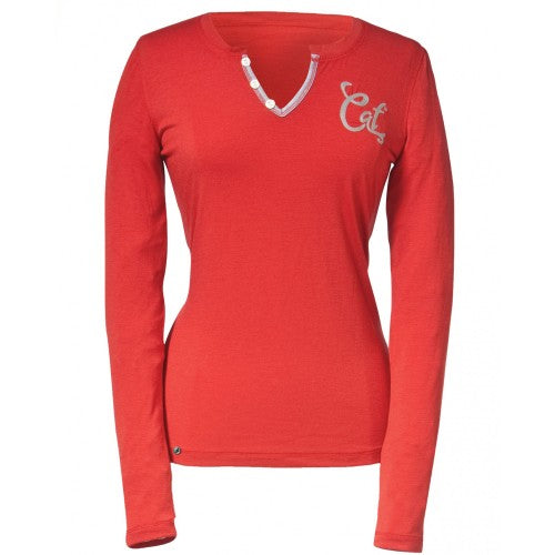 Front - Caterpillar C1510472 LADIES SIG TEE / Womens T-Shirts