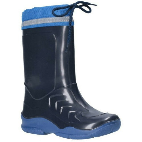 Front - Mirak Splash Childrens Warmlined Boot / Boys Waterproof Boots