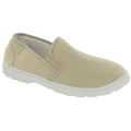 Front - Mirak Tommy Canvas Slip-On / Mens Shoes