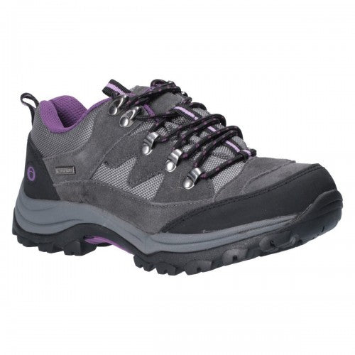 Front - Cotswold Womens/Ladies Oxerton Leather Hiking Shoes
