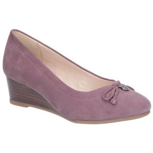Hush Puppies Womens Ladies Morkie Charm Wedge Shoes Discounts on great Brands