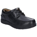 Front - Hush Puppies Mens Winston Victory Lace Up Leather Moccasins
