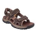 Front - Cat Lifestyle Mens Giles Leather Sandal