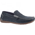 Front - Hush Puppies Mens Roscoe Slip On Leather Shoe