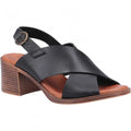Front - Hush Puppies Womens/Ladies Gabrielle Leather Heeled Sandals