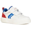 Front - Geox Boys Nettuno Leather Trainers