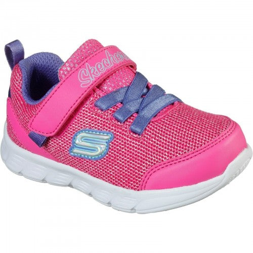Front - Skechers Girls Comfy Flex Moving On Trainers