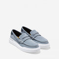 Front - Cole Haan Mens GrandPro Rally Canvas Loafers