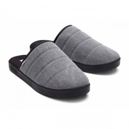 Front - Toms Mens Harbor Slippers