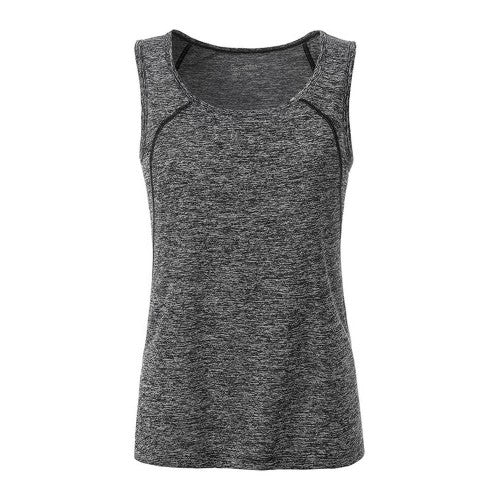 Front - James and Nicholson Womens/Ladies Sports Tank Top