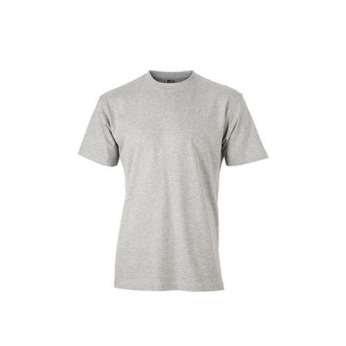 Front - James and Nicholson Unisex Heavy Round Tee
