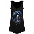Front - Requiem Collective Ladies/Womens Sacred Raven Floaty Tank